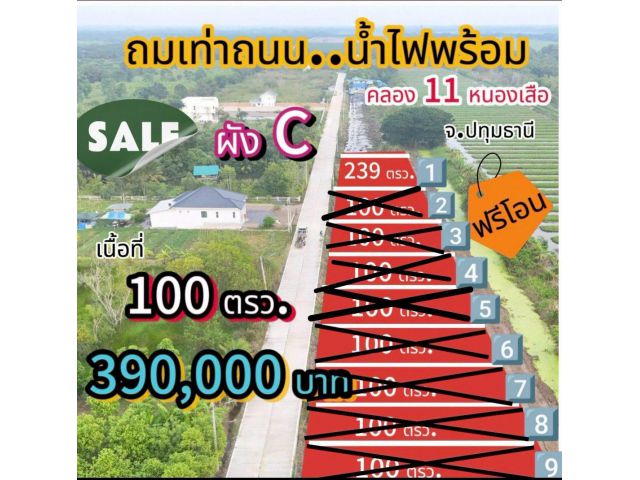 ขายที่ดินทำเลทอง