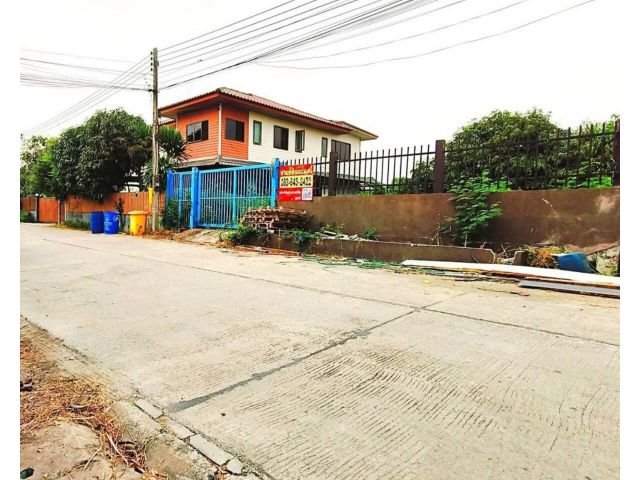 ขายที่ดินถมแล้วขายถูก ใกล้ถนนราชพฤกษ์ตัดใหม่เมืองปทุมธานี