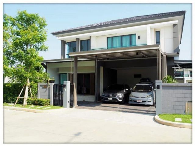 N183 ขายบ้านเดี่ยว 2 ชั้น The City บรมราชชนนี-ทวีวีฒนา ตั้งอยู่ในซอยบรมราชชนนี 78 ตกแต่งแต่งสวย บ้านขายพร้อมเฟอร์ พร้อมอ