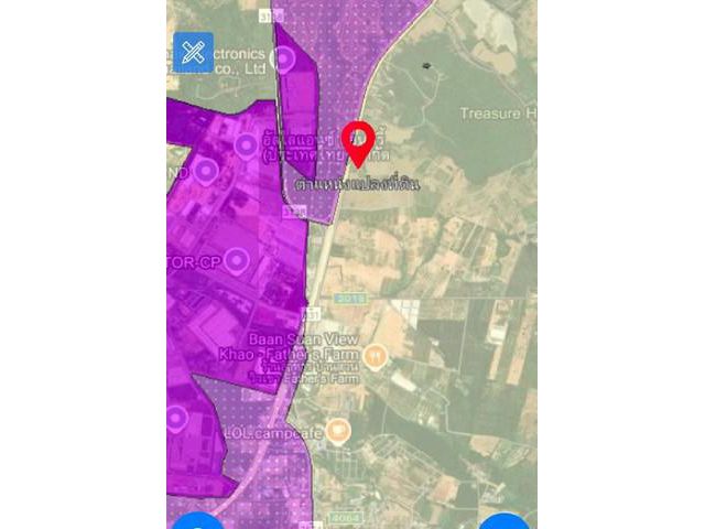 ให้เช่าที่ดินระยะยาวบ้านบึงชลบุรีเนื้อที่รวม  190-0-67 ไร่