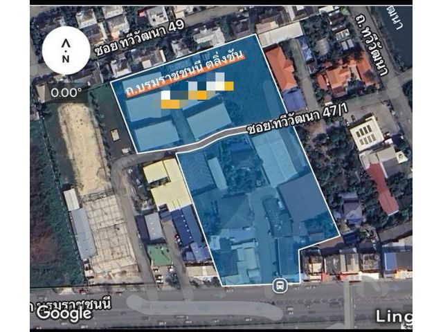 ขายที่ดินพร้อมสิ่งปลูกสร้าง ติดถนนบรมราชชนนี ใกล้มหาวิทยาลัยมหิดล