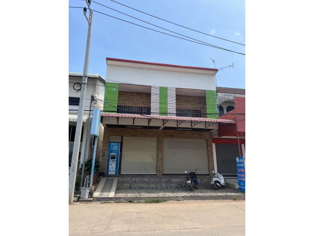 ขาย/ให้เช่า อาคารพาณิชย์ หน้าตลาดสด หนองพอก