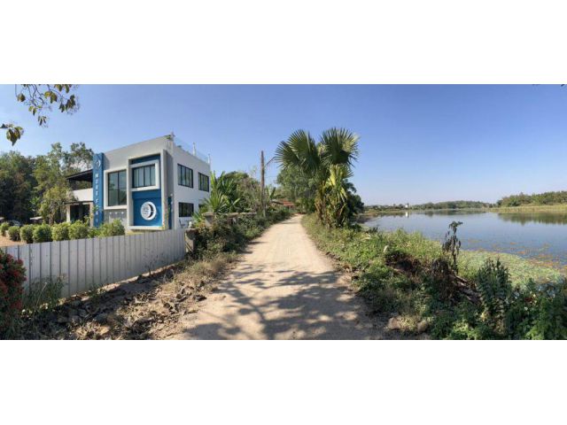 ขายที่ดิน ริมแม่น้ำจาง พร้อมสิ่งปลูกสร้าง อำเภอแม่ทะลำปาง