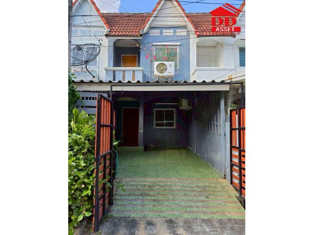 ขายทาวน์เฮ้าส์ 2ชั้น หมู่บ้านธรรมสาธิตวิลล่า ซอยวชิรธรรม57 ทำเลดีติดรถไฟฟ้าสถานีปุณวิถี