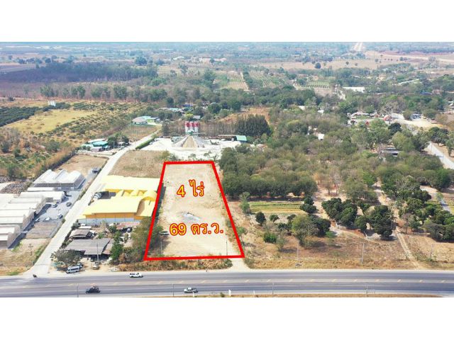 ขายที่ดินเขาใหญ่ ติดถนน 4 เลน