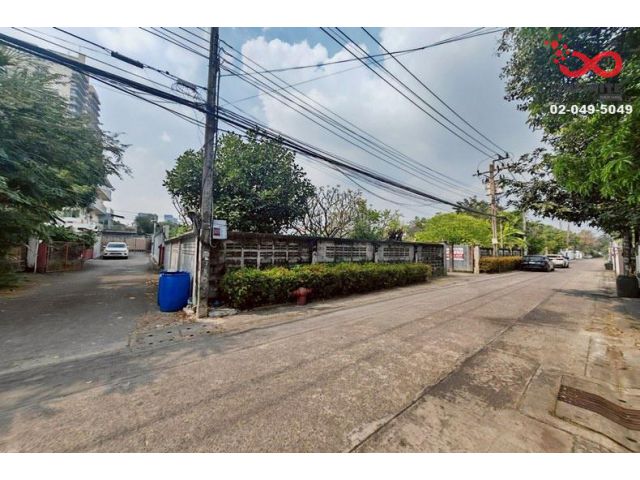 ขายที่ดิน 383ตร.วา ลาดพร้าว 37  ใกล้รถไฟฟ้าสายสีเหลือง สถานีภาวนา แปลงมุม ถมแล้ว