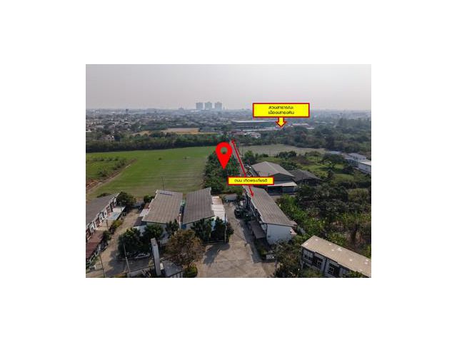 ขายที่ดินเปล่า ถมแล้ว 2 งาน ใจกลางชุมชน บางใหญ่ซิตี้ ติดถนนคอนกรี