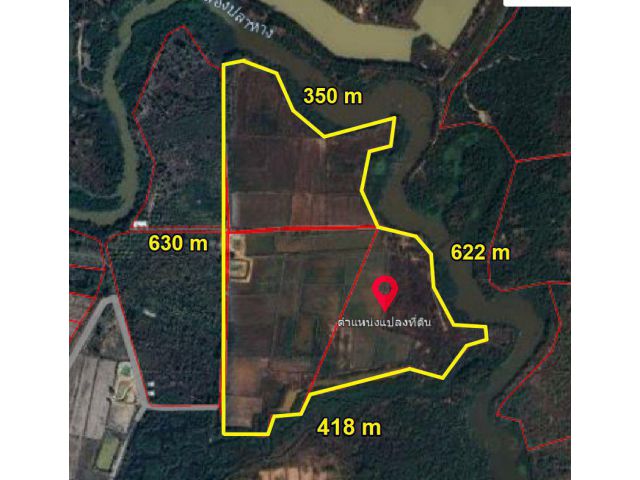 ขายที่ดินไฮหย่องพร้อมสิ่งปลูกสร้าง 98 ไร่ ติดคลอง ใกล้วัดหนองนกกด-2กม. อ.พังโคน จ.สกลนคร