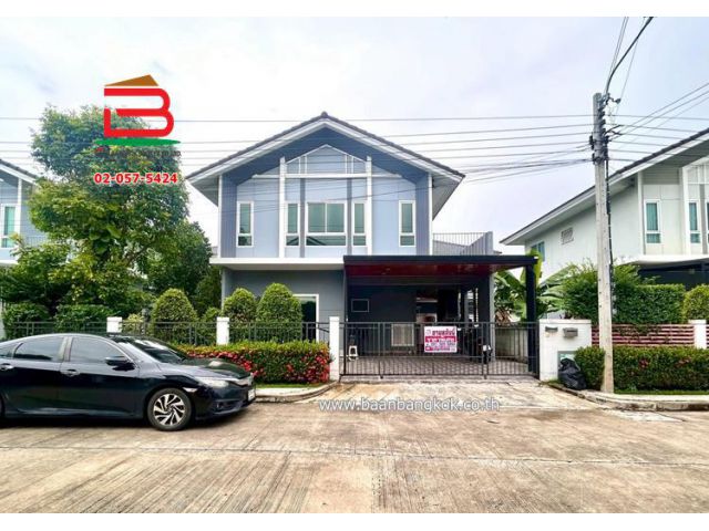 บ้านเดี่ยว โครงการ เพอร์เฟค พาร์ค แจ้งวัฒนะ-ราชพฤกษ์ เนื้อที่ 50.8 ตร.ว ตำบลบางตะไนย์ อำเภอปากเกร็ด นนทบุรี