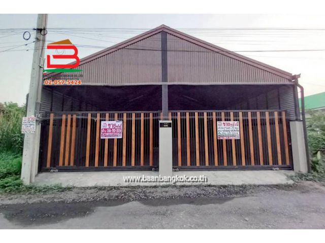 บ้านเดี่ยว เนื้อที่ 50 ตรว. ซอยอัศวิน (ใกล้Mini Big คู้คลอง9) ถนนไมตรีจิต-คลองเก้า แขวงคลองสิบ เขตหนองจอก