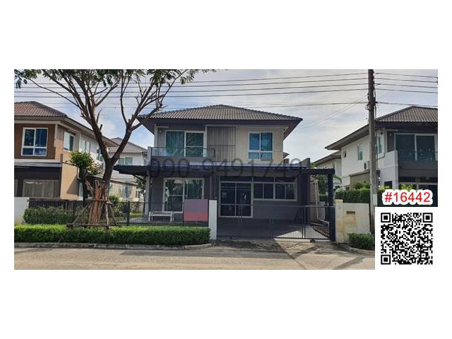 เช่า บ้านเดี่ยว 2 ชั้น หมู่บ้านพฤกษ์ลดา สุวรรณภูมิ ใกล้สนามบินสุวรรณภูมิ
