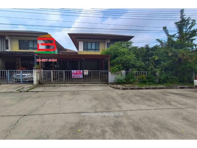 บ้านแฝด หมู่บ้าน พร้อมพัฒน์ ไพร์ม รามอินทรา (ซอยหทัยราษฎร์ 39) เนื้อที่ 60 ตรว. แขวงสามวาตะวันตก เขตคลองสามวา