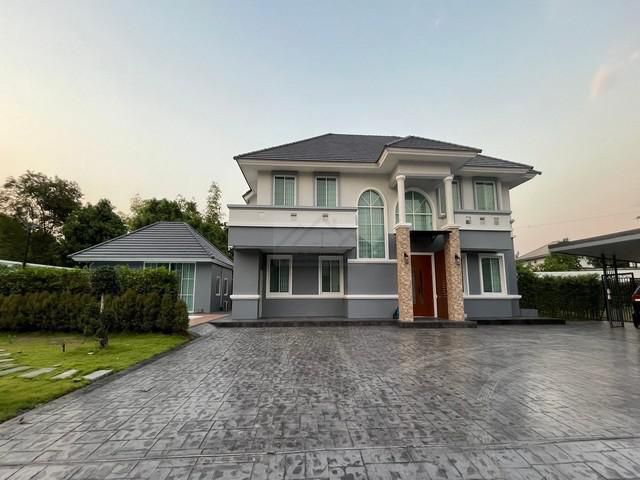 ขายบ้านหรู 400 ตรว. บ้านสวนเนรมิตร วัชรพล เพิ่มสิน สระว่ายน้ำส่วน