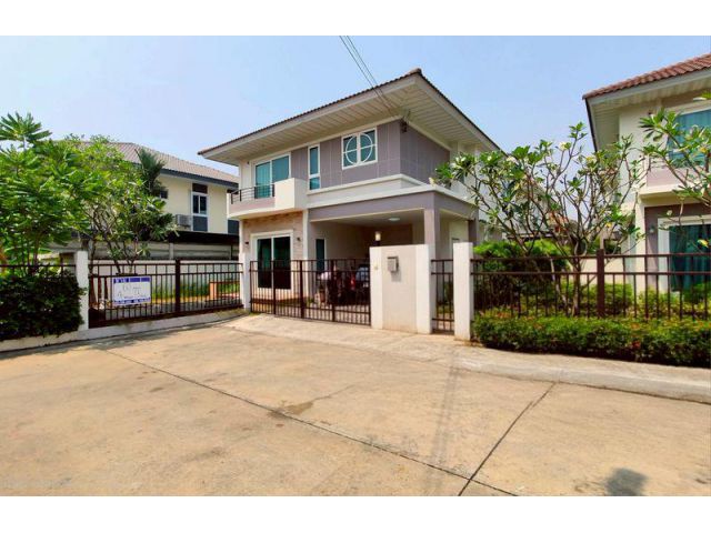 ให้เช่า บ้านเดี่ยว หลังริม ศุภาลัย การ์เด้นวิลล์ รังสิต คลอง 2 เนื้อที่ 60.1 ตารางวา 4 ห้องนอน