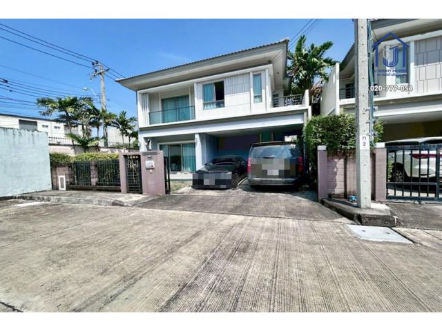 ขายบ้านเดี่ยว 2 ชั้น The Plant Estique ซอยพัฒนาการ 38 หลังริม ใกล้ทางด่วน–รถไฟฟ้า