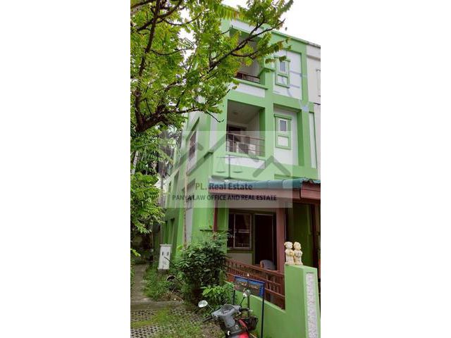 ให้เช่าทาวน์โฮม3ชั้นหลังมุม4นอนย่านลาดพร้าว101โพธิ์แก้ว