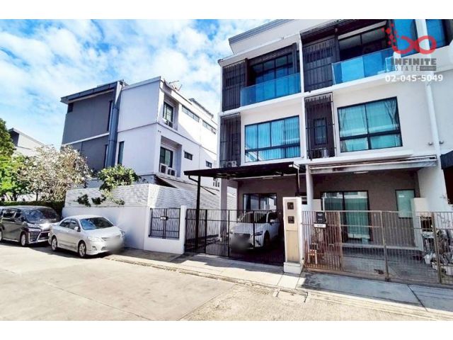 ขายทาวน์โฮม เดอะแลนด์มาร์ค เอกมัย-รามอินทรา 3ชั้น 32ตรว. หลังริม พร้อมอยู่