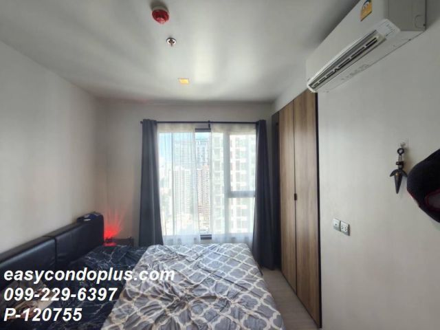 P-120755 คอนโดให้เช่า Life อโศก-พระราม 9: สัมผัสชีวิตใจกลางเมืองกับวิวเมืองสวยงามจากชั้น 27! ห้อง 1 ห้องนอน ขนาด 33 ตร.ม