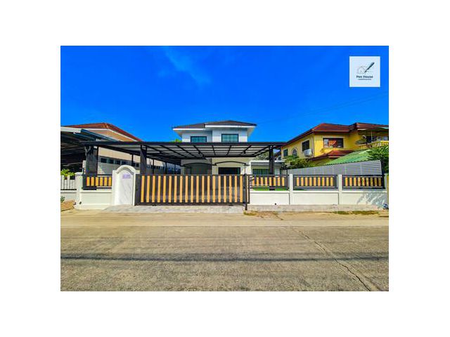 ขาย บ้านเดี่ยว 2ชั้น ไซส์ใหญ่ มีห้องนอนชั้นล่าง มบ.เคซีการ์เด้นโฮม7 ถ.นิมิตใหม่40 มีนบุรี เดินทางง่าย ใกล้สิ่งอำนวยความส