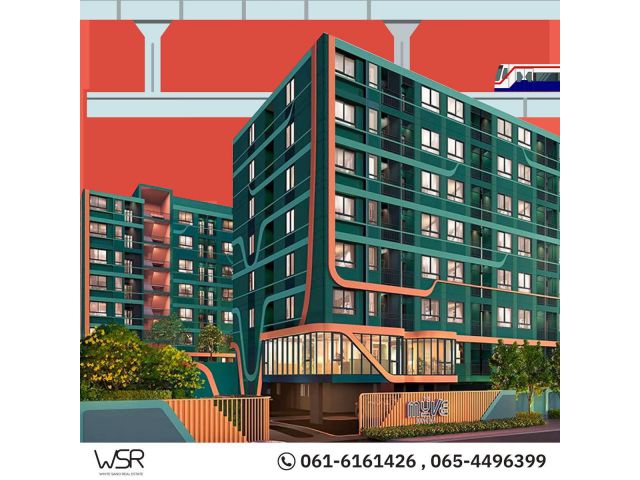 คอนโดใหม่พร้อมอยู่ เดอะ มูฟ บางหว้า เพียง 2 นาที ถึงสถานีรถไฟฟ้าบางหว้า โทร 065-4496399