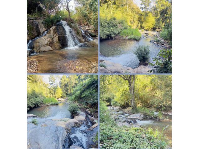 ขายที่ดินวิวสวยมีน้ำตก  5ไร่กว่า ติดถนน1269 ต.บ้านปง อ.หางดง เชียงใหม่