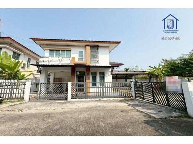 ขายและให้เช่าบ้านเดี่ยว 2 ชั้น พร้อมพัฒน์ กรีนโนวา รามอินทรา ถนนปัญญาอินทรา หลังมุม ใกล้เดอะ เลกาซี่ กอล์ฟ คลับ