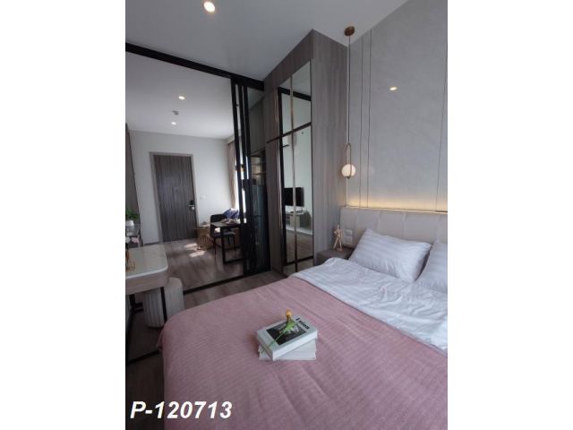 P-120713 คอนโดให้เช่า 1 ห้องนอน วิวเมืองสวยงาม ชั้น 36 โครงการ ไนท์บริดจ์ ไพร์ม อ่อนนุช ขนาด 32 ตร.ม. พร้อมเฟอร์นิเจอร์