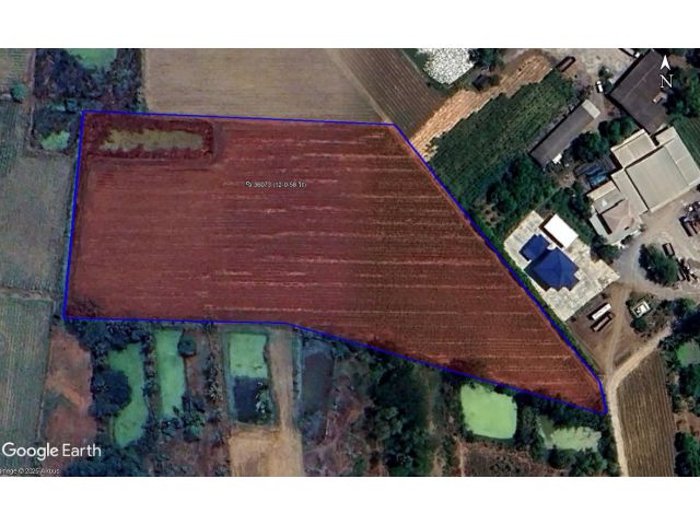 ปล่อยเช่าที่ดินติดถนน สำหรับการเกษตร อ.สองพี่น้อง จ.สุพรรณบุรี