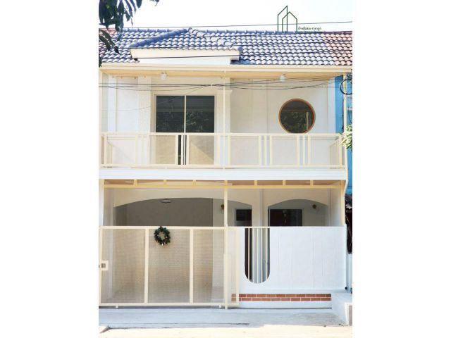 หมู่บ้านปิยวรารมย์ 1 ถนนเมน ค้าขายได้ ถนนบางกรวย–ไทรน้อย บ้านรีโนเวทสวย