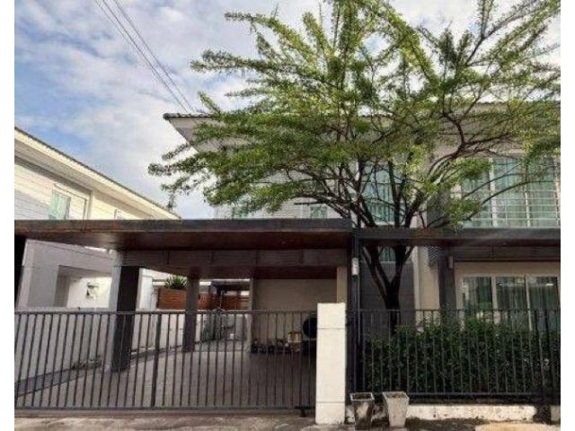 ขายบ้านเดี่ยว 2 ชั้น เนื้อที่ 54 ตร.ว.โครงการพฤกษานารา หนองมน เฟส 1 บ้านแต่งครบระดับพรีเมียมพร้อมเข้าอยู่ ใกล้บางแสน