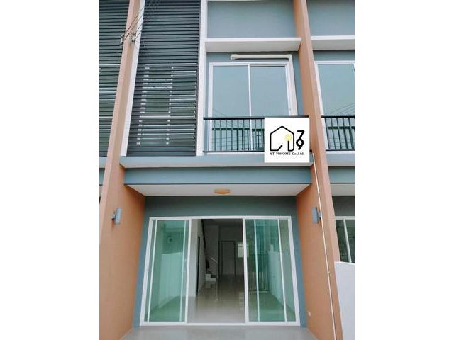 ให้เช่าทาวน์โฮม2ชั้น (บ้านเปล่า) ติดถนนสาย36 มาบข่า นิคมพัฒนา ระย