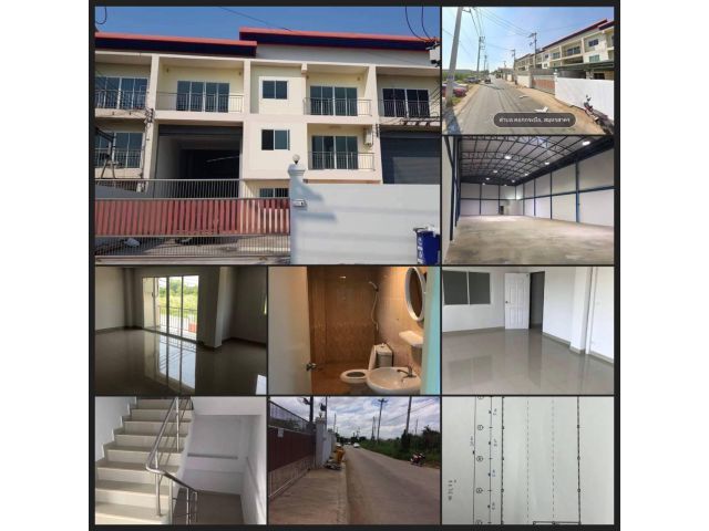 ขาย / ให้เช่า โกดัง  โรงงาน+ออฟฟิศ ซอยฟอร์เลิฟ  ต.คอกกระบือ  อ.เมือง จ.สมุทรสาคร