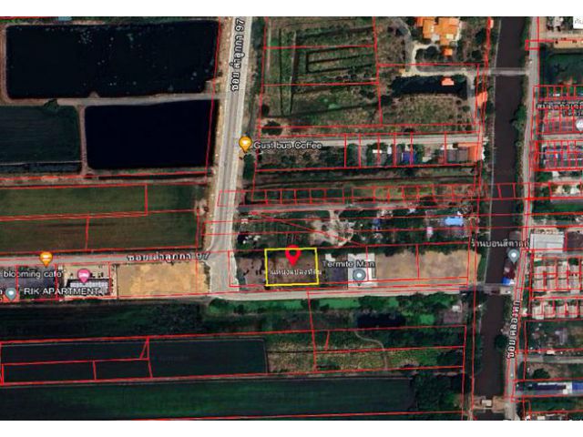 ขายที่ดิน คลอง 6 ถนนลำลูกกา ตำบลบึงคำพร้อย อำเภอลำลูกกา ปทุมธานี