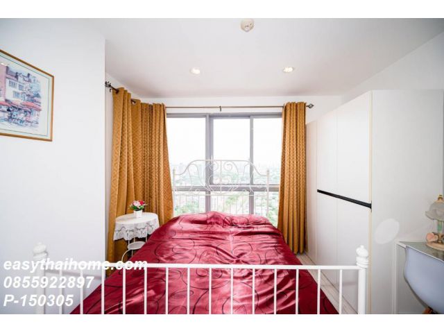 P-150305 วิวเมืองสุดปัง! ไอดีโอ บางซื่อ ใกล้ MRT บางซ่อน เพียง 3 นาที! 25,000 บาท Line Id: @easythaihome 085-592-2897