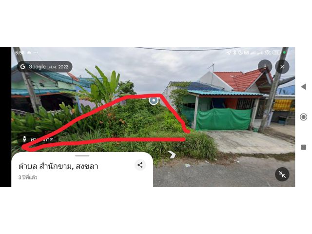 ขายที่ดิน 55.6 ตรว.ซอยรุ่งทรัพย์ 2 สำนักขาม สะเดา สงขลา