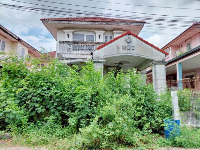 ขาย บ้านเดี่ยวลาดกระบัง 50.6 ตรว. หมู่บ้านโกลเด้นเพลซ ฉลองกรุง22 ต่ำกว่าประเมิน ขายตามสภาพ