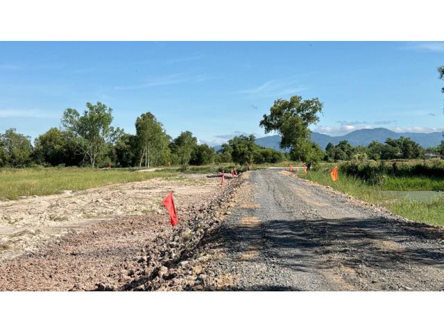 ขายที่ดินนครนายก ทำเลดี วิวเขา วิวทุ่งนา ต.อาษา อ.บ้านนา