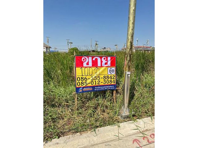 ขายที่ดิน 100 ตารางวา  ซอยราชา18 ลาดกระบัง14/1