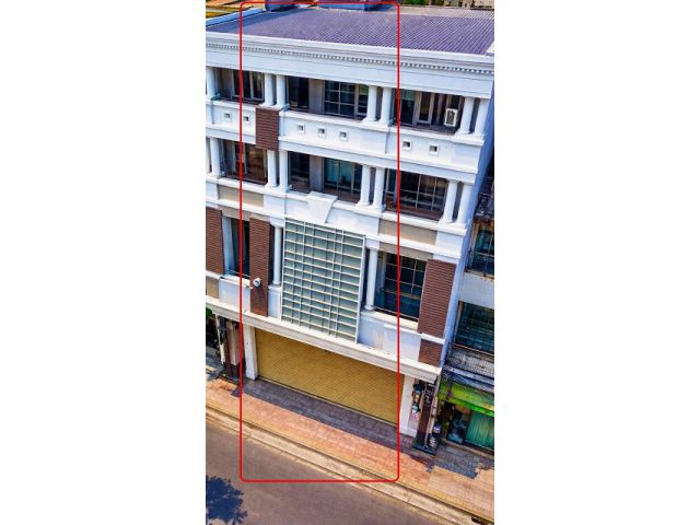 ใกล้เดอะไนน์ พระราม 9 700 ม.ให้เช่าอาคาร 6 ชั้น MRT พระราม 9 3 กม