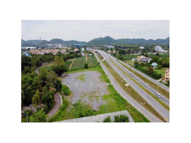 ขายที่ดิน 7 ไร่ ติดถนน 332 ถมดินแล้ว ต.พลูตาหลวง อ.สัตหีบ จ.ชลบุรี