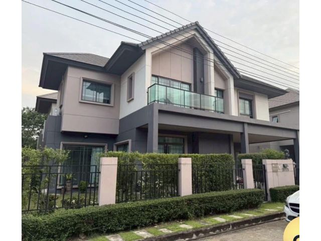 U1412 ให้เช่าบ้านเดี่ยว 2 ชั้น หมู่บ้านบางกอก บูเลอวาร์ด แจ้งวัฒนะ 2 Bangkok Boulevard Chaengwattana 2 บ้านพร้อมเฟอร์ครบ