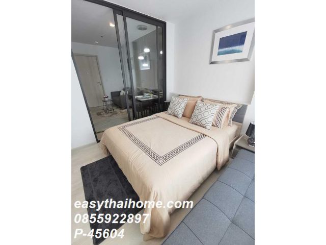 P-45604 คอนโดหรูวิวเมือง! ใกล้ Central Embassy, 1 ห้องนอน, 24,000 บาท Line Id: @easythaihome 085-592-2897