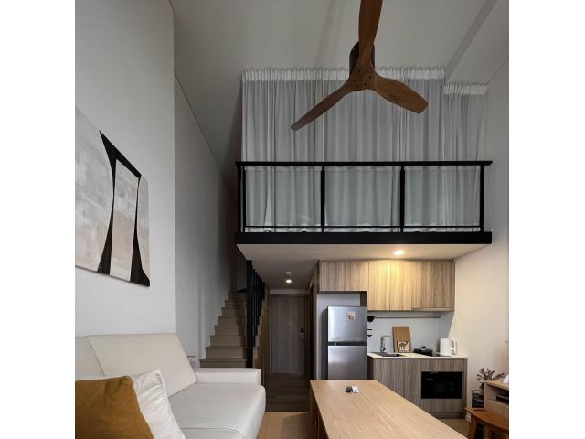 Siamese Sukhumvit 87 for rent duplex 1 bedroom 1 bathroom 40 sqm rental 23,000 baht/month