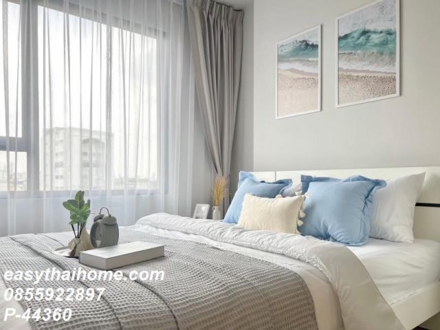 P-44360 ห้องสวยสไตล์มินิมอล @ชีวาทัย ปิ่นเกล้า 1 ห้องนอน ใกล้ MRT สิรินธร 16,000 บาท Line Id: @easythaihome 085-592-2897
