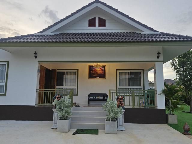 ปล่อยเช่าบ้านเดี่ยวชั้นเดียว หมู่บ้านสามัคคี 47 สัตหีบ ชลบุรี