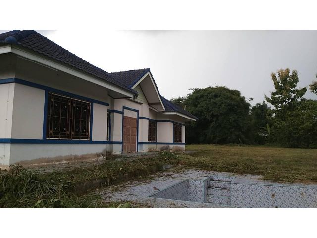 ขายด่วน! ที่โฉนดติดถนนทางหลวงชนบทสายบ้านใหม่เจริญมิตร-บ้านเจริญเมือง 8-1-50 ไร่+บ้าน 3 หลัง ต.เจริญเมือง อ.พาน จ.เชียงราย 3,000,000.- เท่านั้น