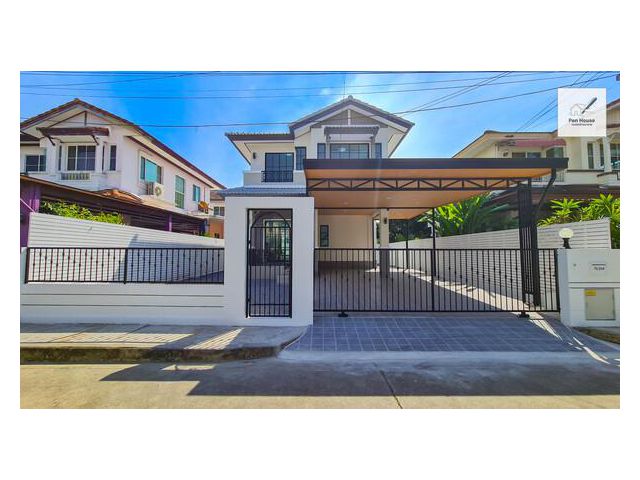 ขาย บ้านเดี่ยว 2ชั้น ไซส์ใหญ่ ย่านคุ้มเกล้า มบ.ชัยพฤกษ์ ถ.คุ้มเกล้า12 สุวินทวงศ์ ลาดกระบัง รีโนเวทใหม่จัดเต็ม พร้อมอยู่