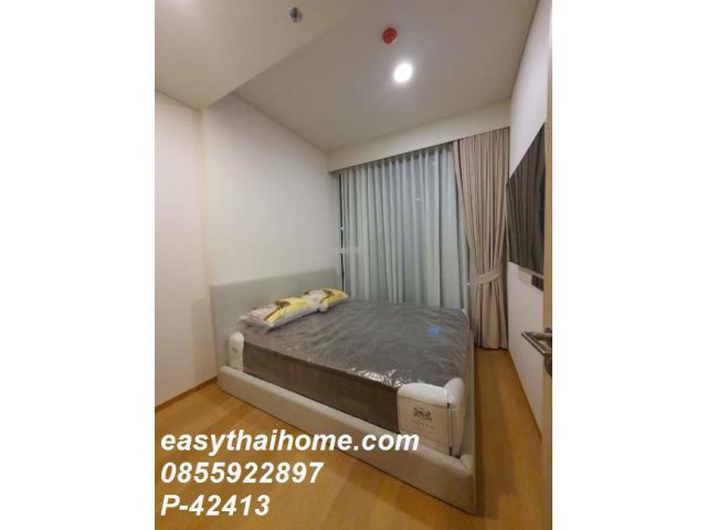 P-42413 วิวเมืองสุดปัง! ไซมิส สุขุมวิท 42, 1 ห้องนอน ใกล้ MRT พร้อมเข้าอยู่! 30K Line Id: @easythaihome 085-592-2897