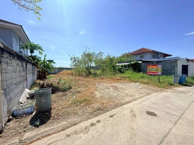 ขายถูกที่ดิน 85 ตรว ถมแล้ว ซ.หมู่บ้านสินสุขการ์เด้น อ.บางบ่อ จ.สมุทปราการ