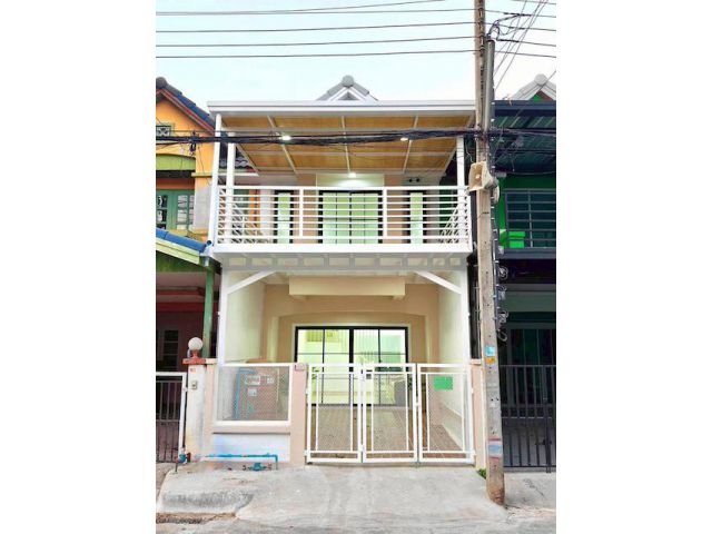 BS1020 ขายทาวน์เฮาส์ 2 ชั้น หมู่บ้านลุมพินี บางบัวทอง บ้านที่รีโน